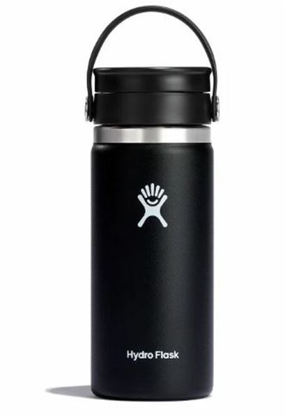 Picture of 16OZ WIDE MOUTH FLEX SIP LID BLACK